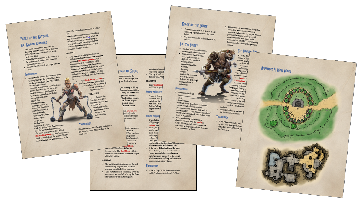Cult of the Gnoll Lord D&D 5e PDF