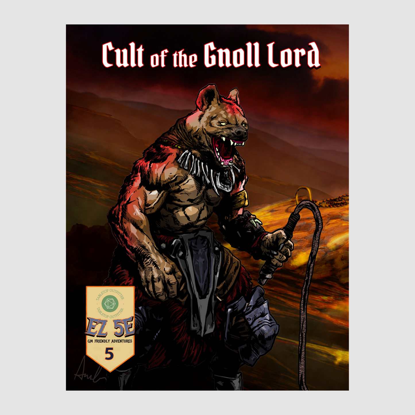 Cult of the Gnoll Lord D&D 5e Softcover Book