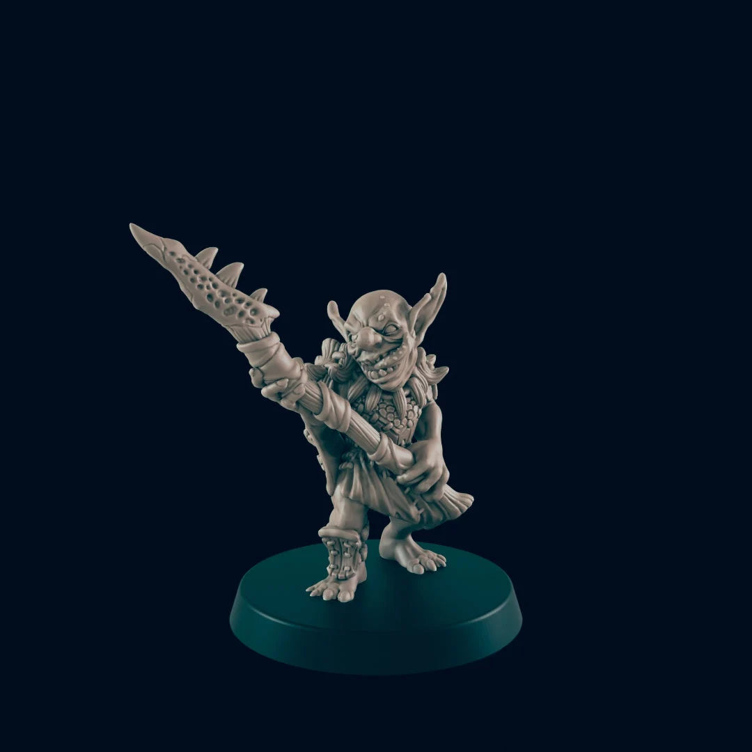 Set of Goblin Tribe RPG Miniatures