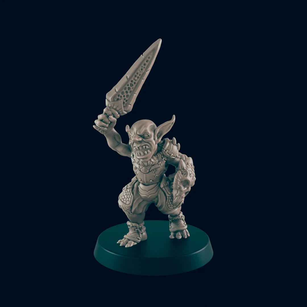 Set of Goblin Tribe RPG Miniatures