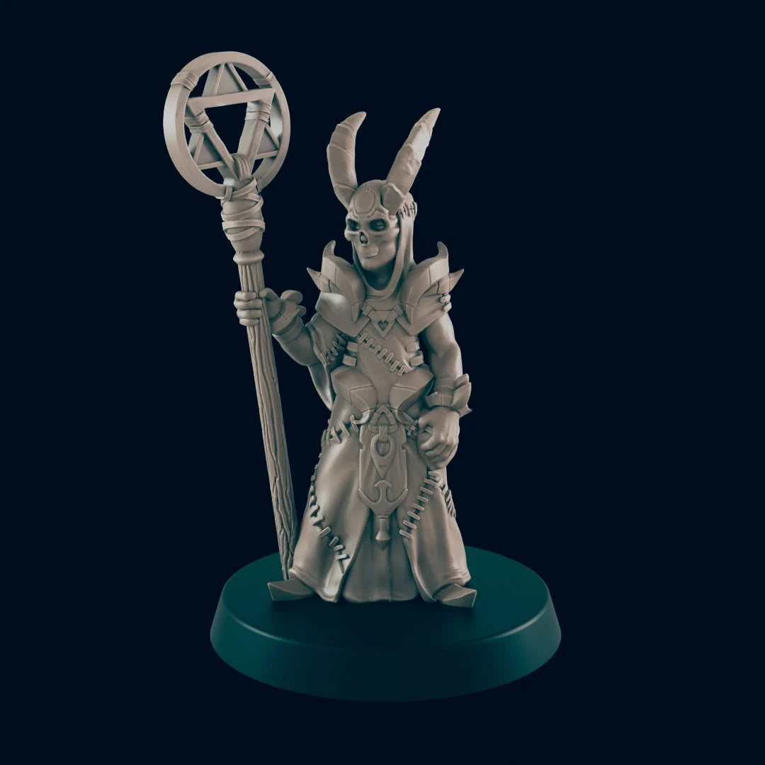 Set of Cultist RPG Miniatures