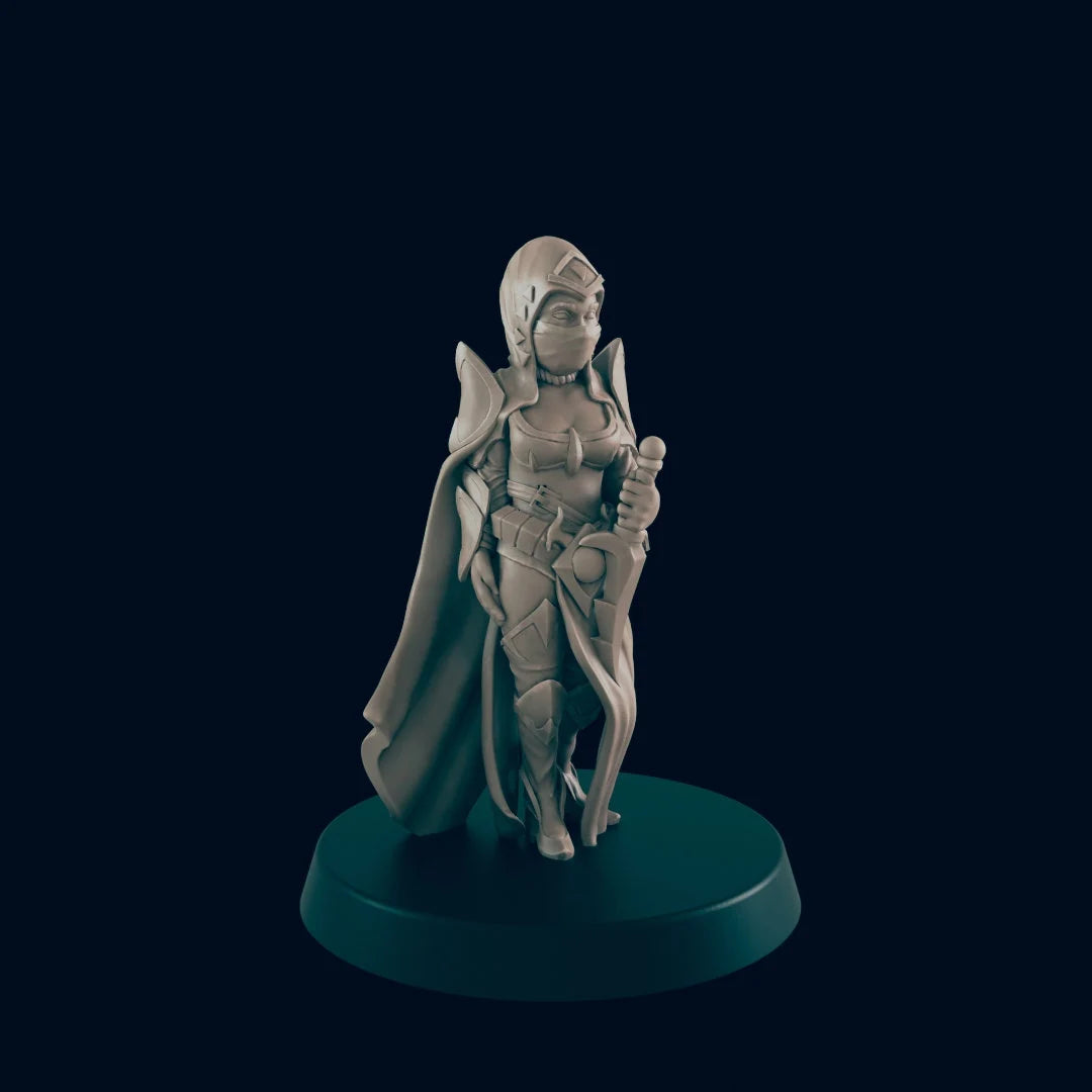 Set of Cultist RPG Miniatures