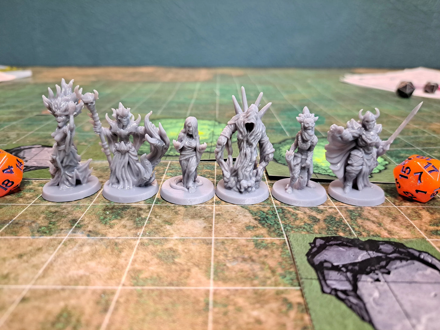 Beyond the Grave Set of RPG Miniatures