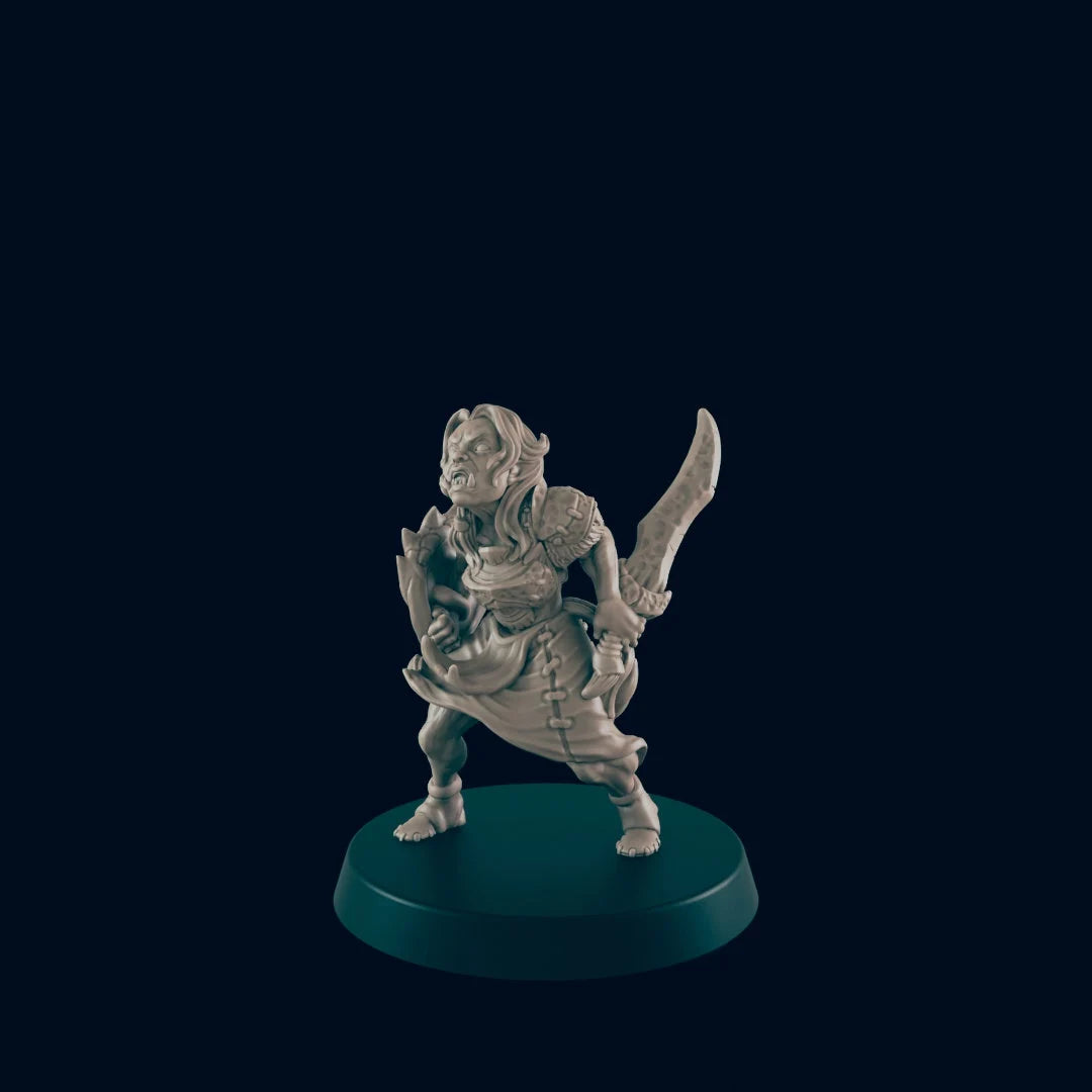 Orc Tribe RPG Miniatures Set